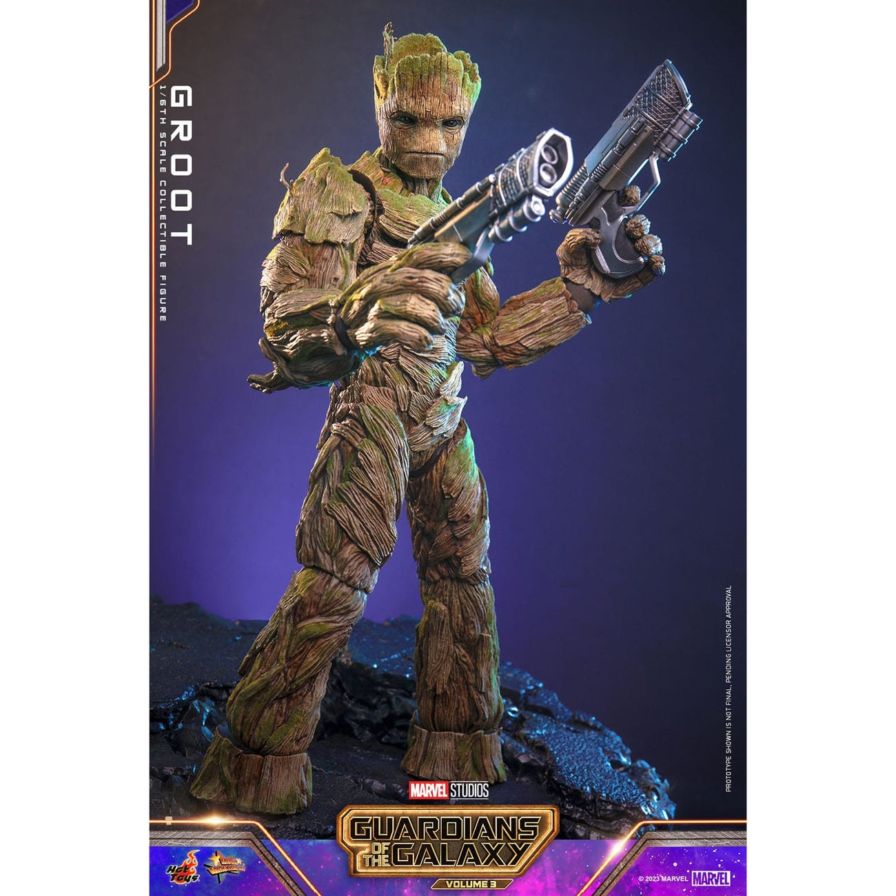 Product image Guardians of the Galaxy Vol. 3 Movie Masterpiece Action Figure 1/6 Groot 32 cm