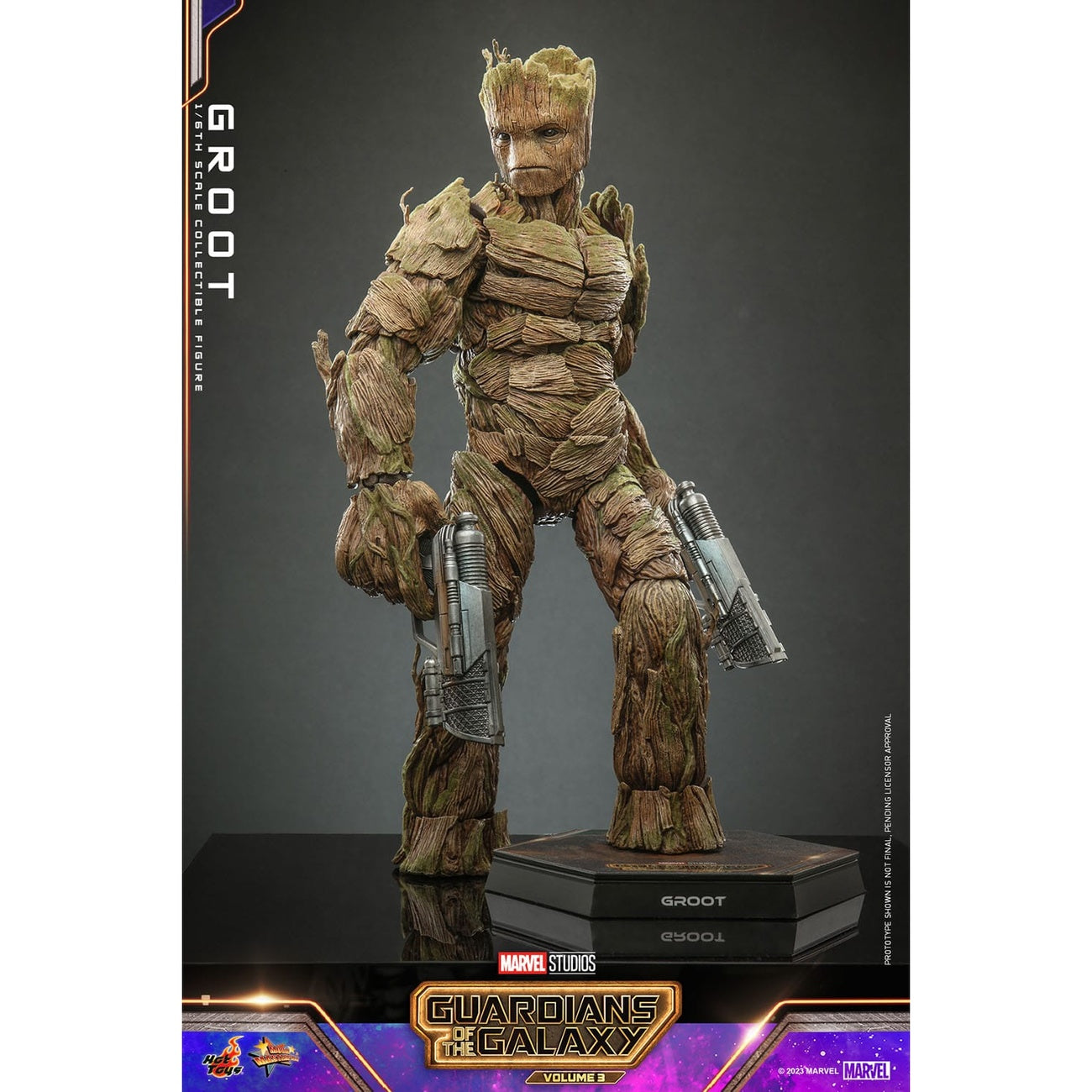 Product image Guardians of the Galaxy Vol. 3 Movie Masterpiece Action Figure 1/6 Groot 32 cm