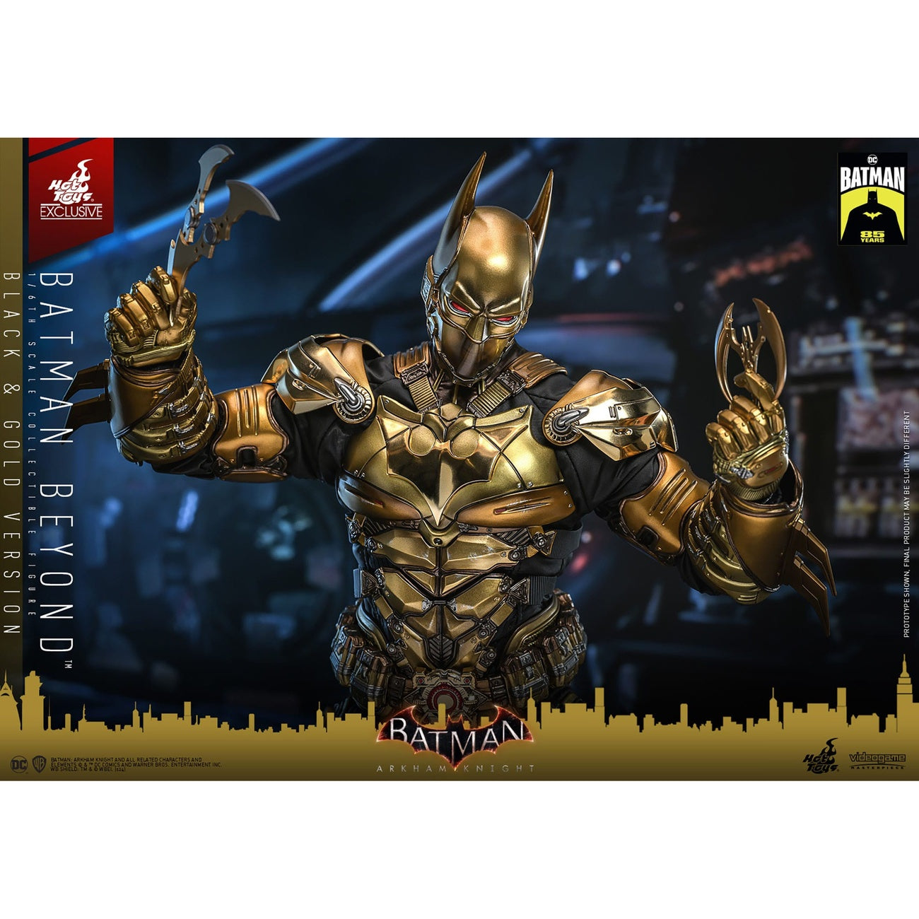 Product image Batman: Arkham Knight Video Game Masterpiece Action Figure 1/6 Batman Beyond (Black & Gold Version) 32 cm