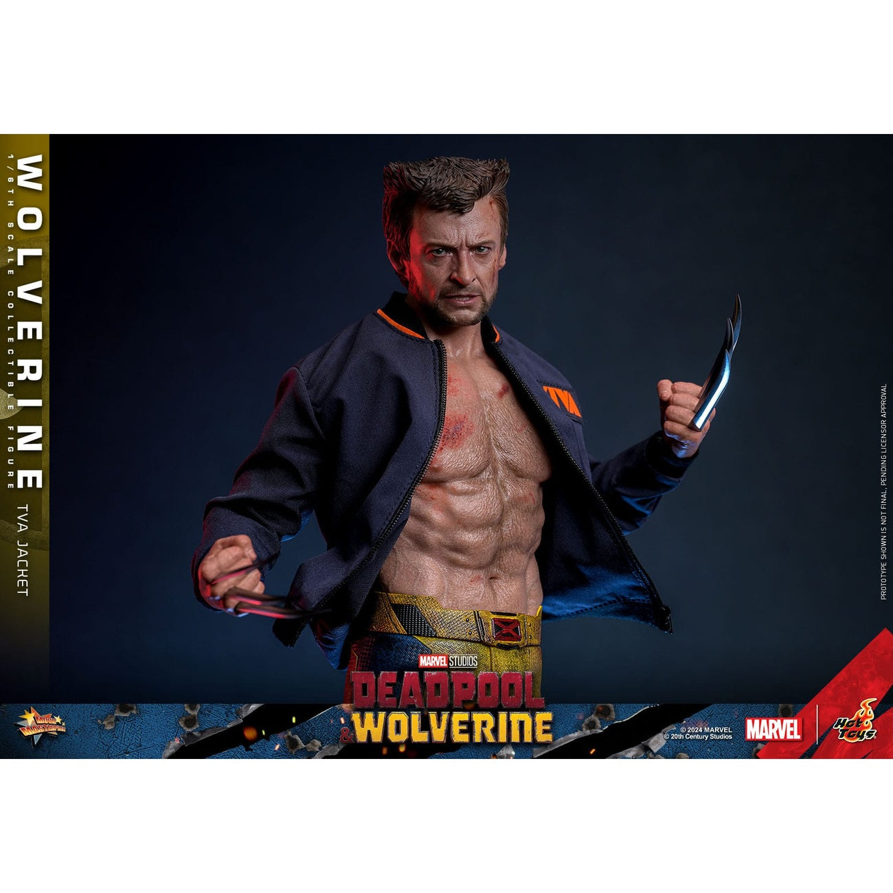 Product image Deadpool & Wolverine Movie Masterpiece Action Figure 1/6 Wolverine (TVA Jacket Version) 31 cm