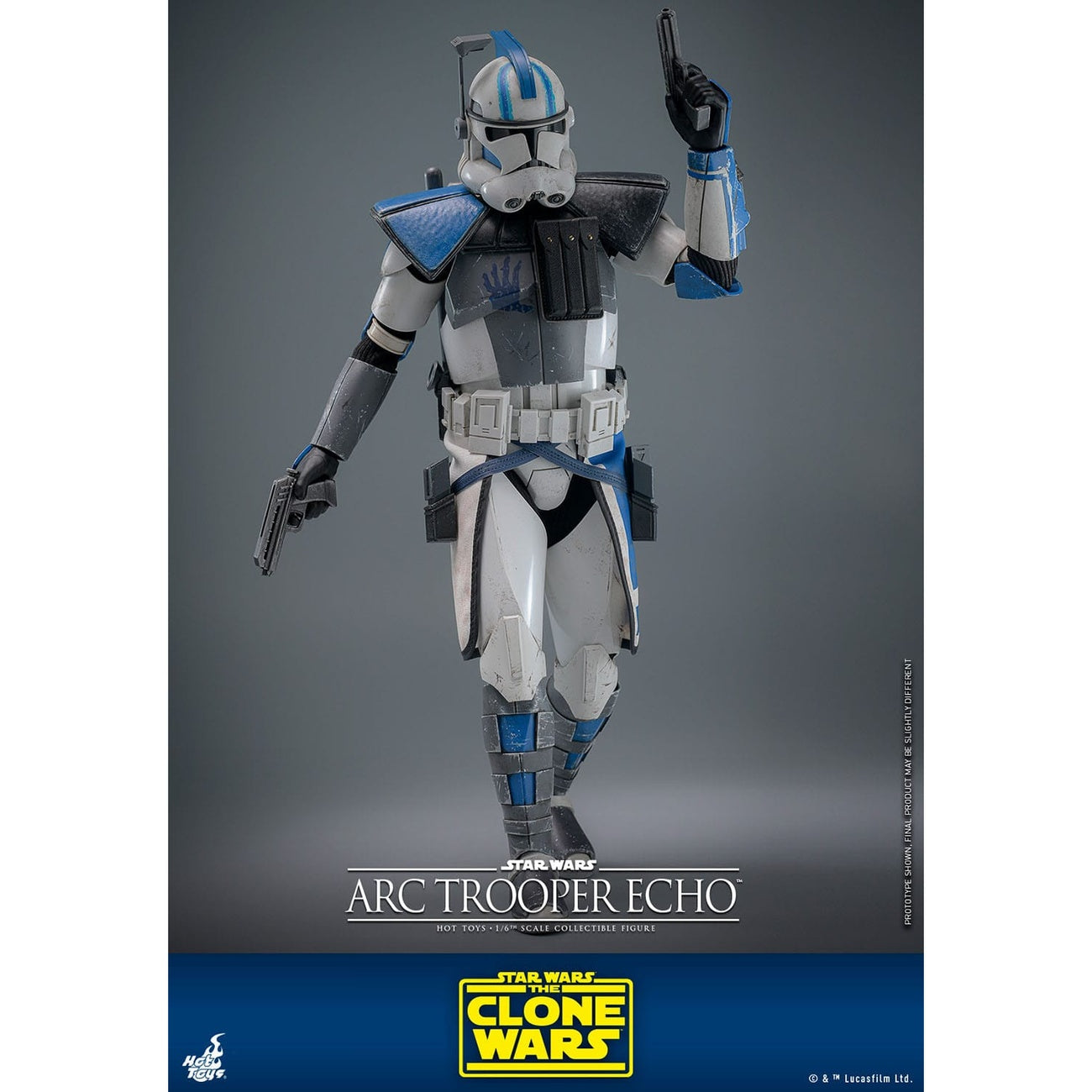 Product image Star Wars: The Clone Wars Action Figure 1/6 ARC Trooper Echo 30 cm