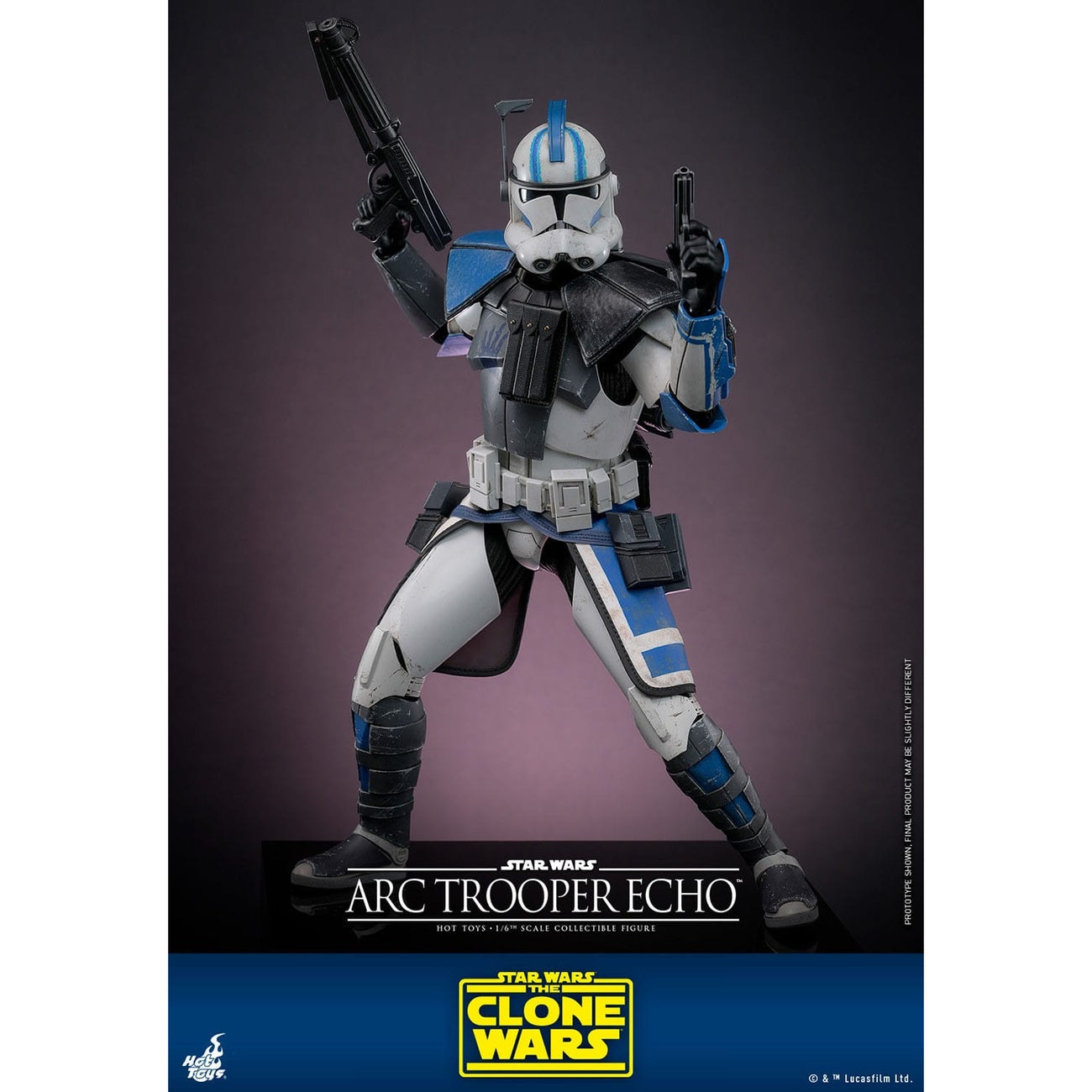 Product image Star Wars: The Clone Wars Action Figure 1/6 ARC Trooper Echo 30 cm