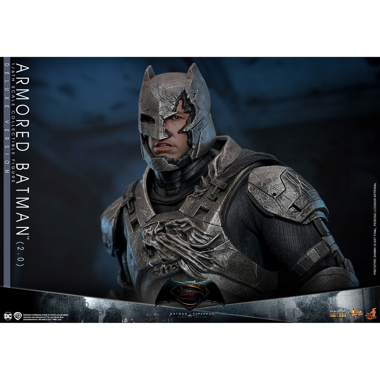 Product image Batman v Superman: Dawn of Justice Movie Masterpiece Action Figure 1/6 Armored Batman 2.0 (Deluxe Version) 33 cm