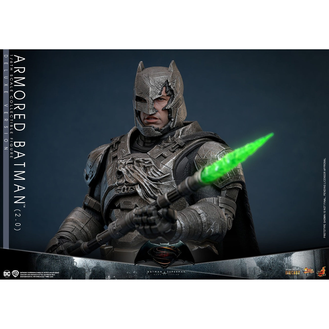 Product image Batman v Superman: Dawn of Justice Movie Masterpiece Action Figure 1/6 Armored Batman 2.0 (Deluxe Version) 33 cm