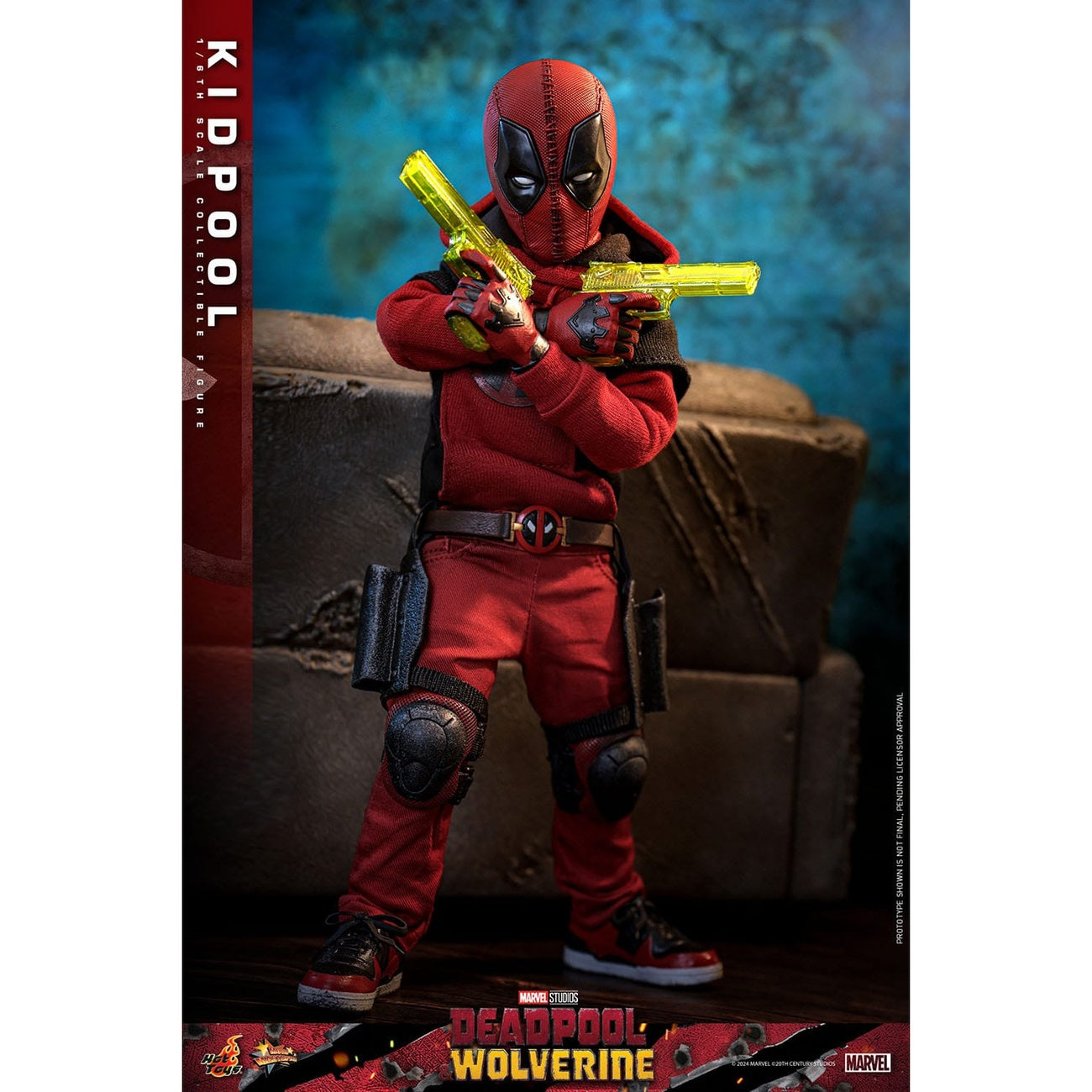 Product image Deadpool & Wolverine Movie Masterpiece 1/6 Action Figure Kidpool 22 cm