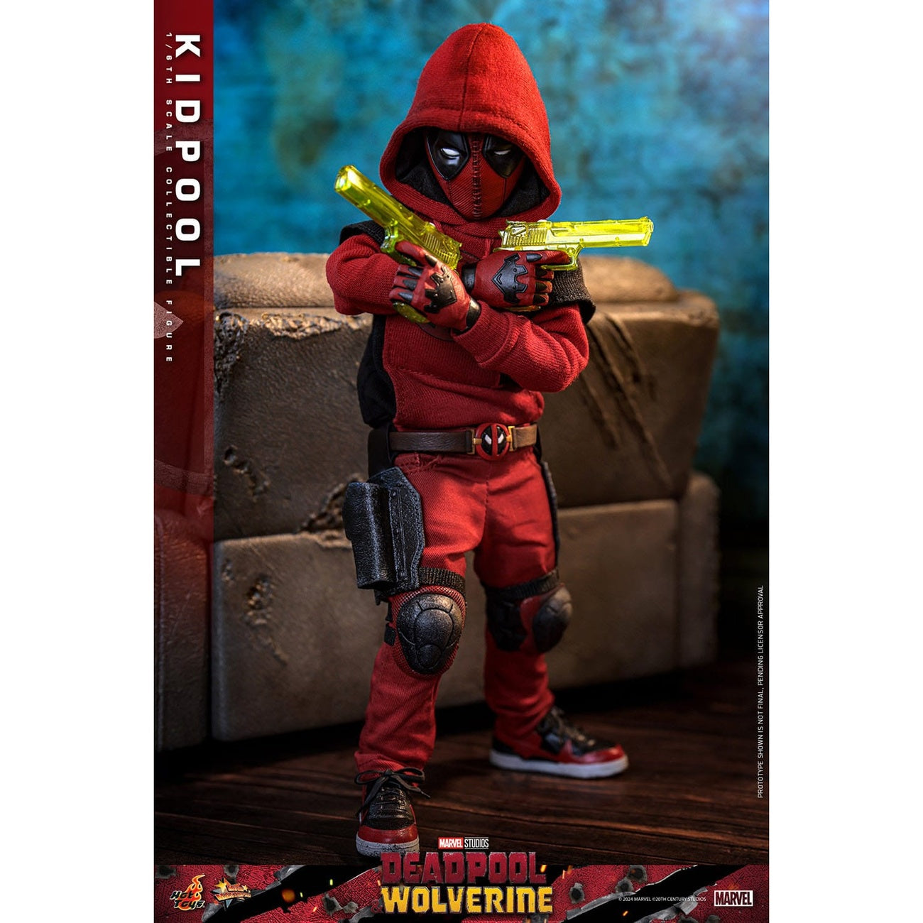 Product image Deadpool & Wolverine Movie Masterpiece 1/6 Action Figure Kidpool 22 cm
