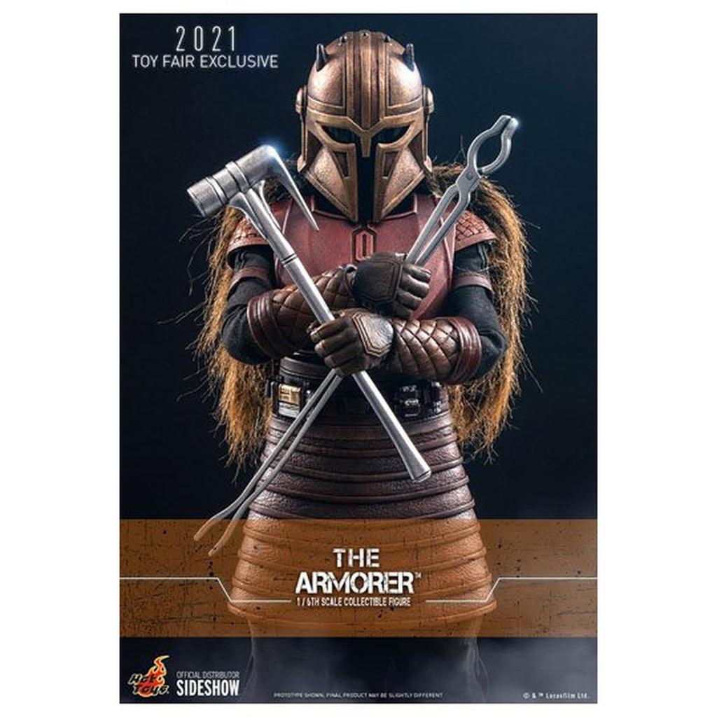 Product image Star Wars The Mandalorian Action Figure 1/6 The Armorer 2021 Toy Fair Exclusive 29 cm
