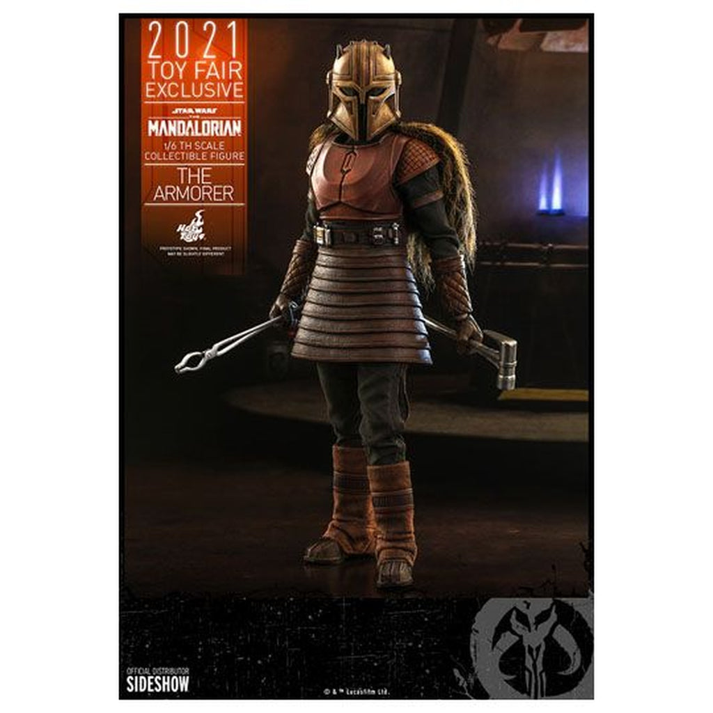 Product image Star Wars The Mandalorian Action Figure 1/6 The Armorer 2021 Toy Fair Exclusive 29 cm