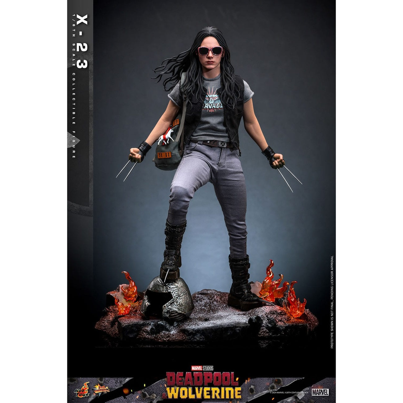 Product image Deadpool & Wolverine Movie Masterpiece Action Figure 1/6 X-23 27 cm