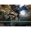 Product image The Flash Movie Masterpiece Action Figure with Vehicle 1/6 Batman & Batcycle Set 30 cm