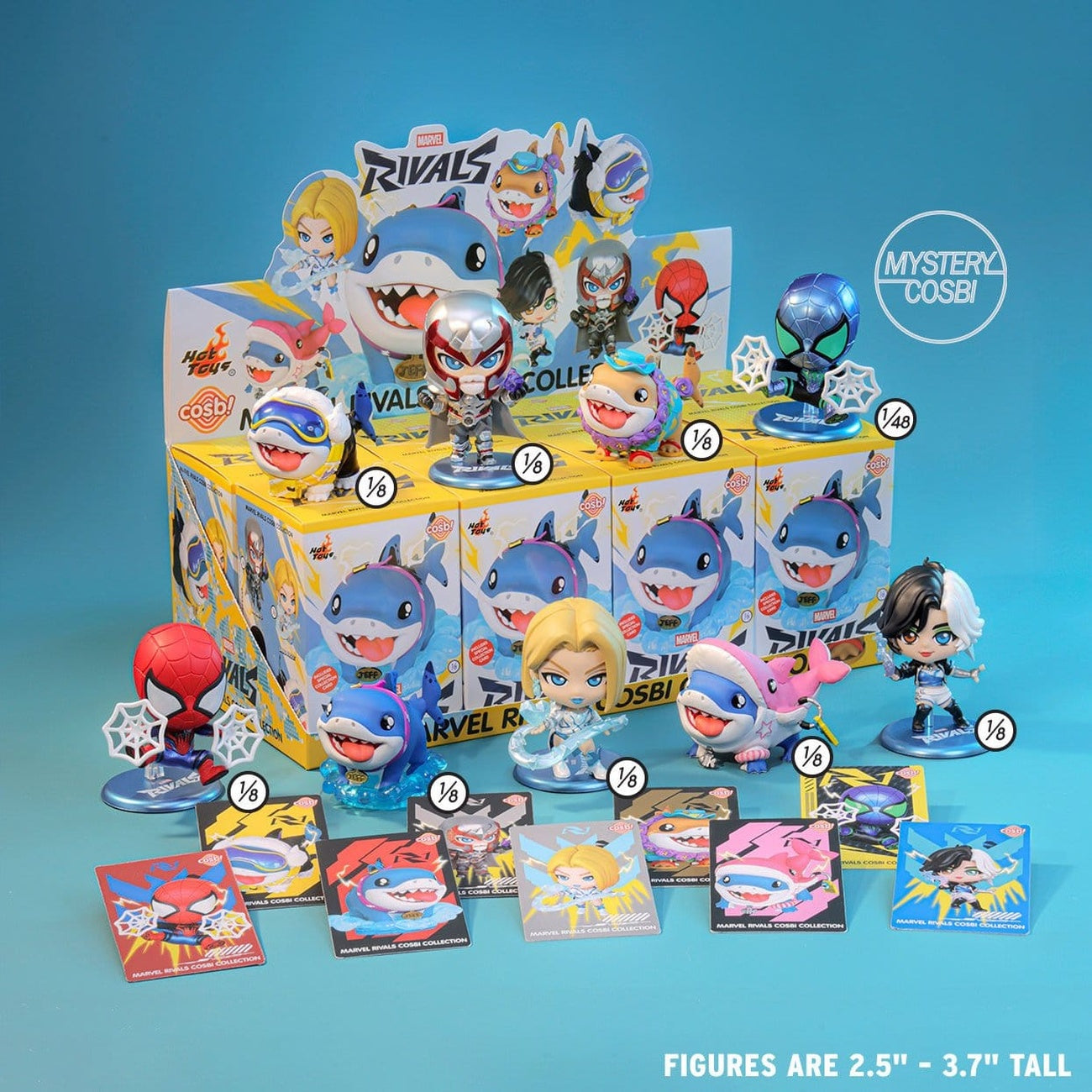 Product image Marvel Rivals Cosbi Blind Box Mini Figures Marvel Rivals Cosbi Collection 10 cm Display (8)