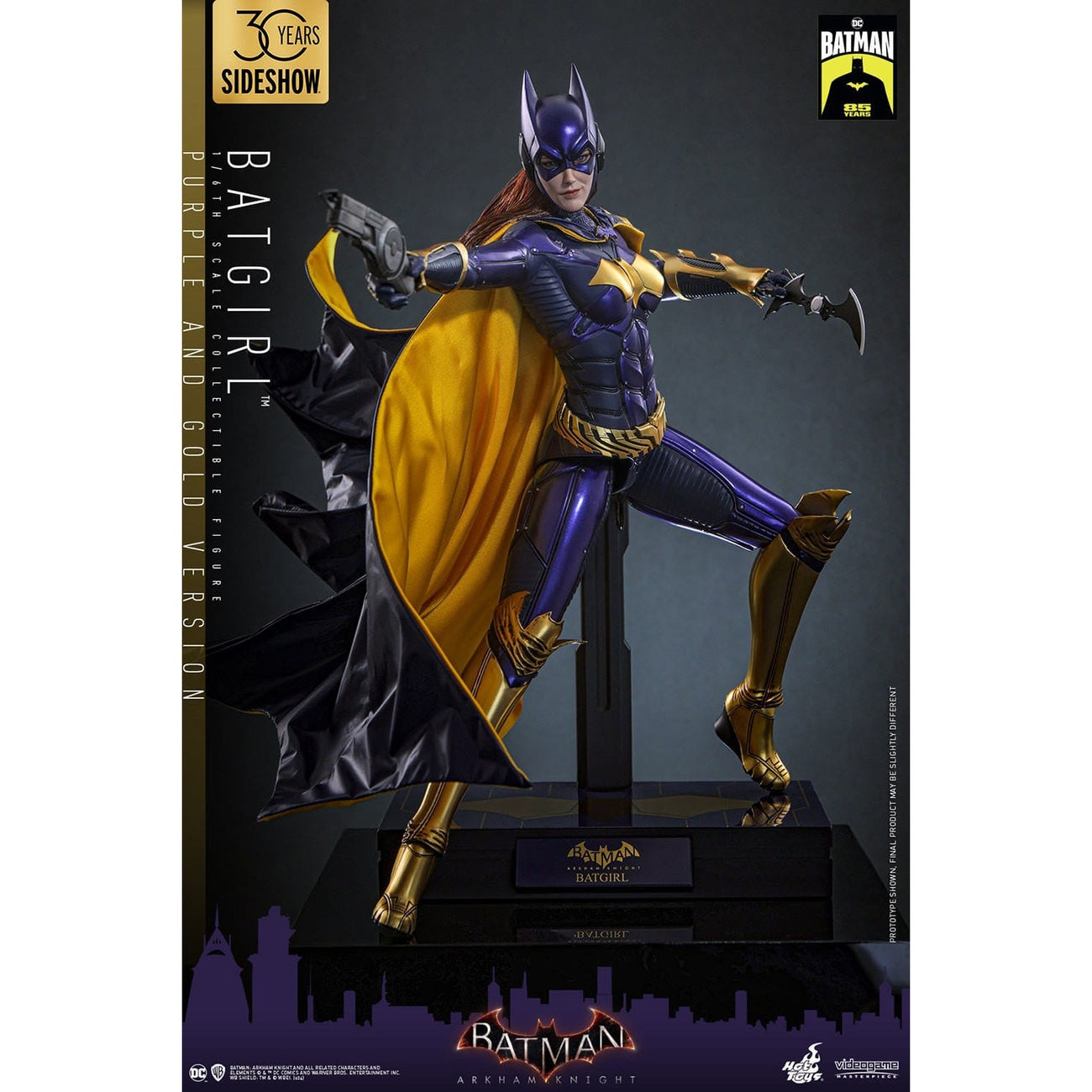 Product image Batman Arkham Knight Videogame Masterpiece Action Figure 1/6 Batgirl (Purple and Gold Version) Exclusive 30 cm