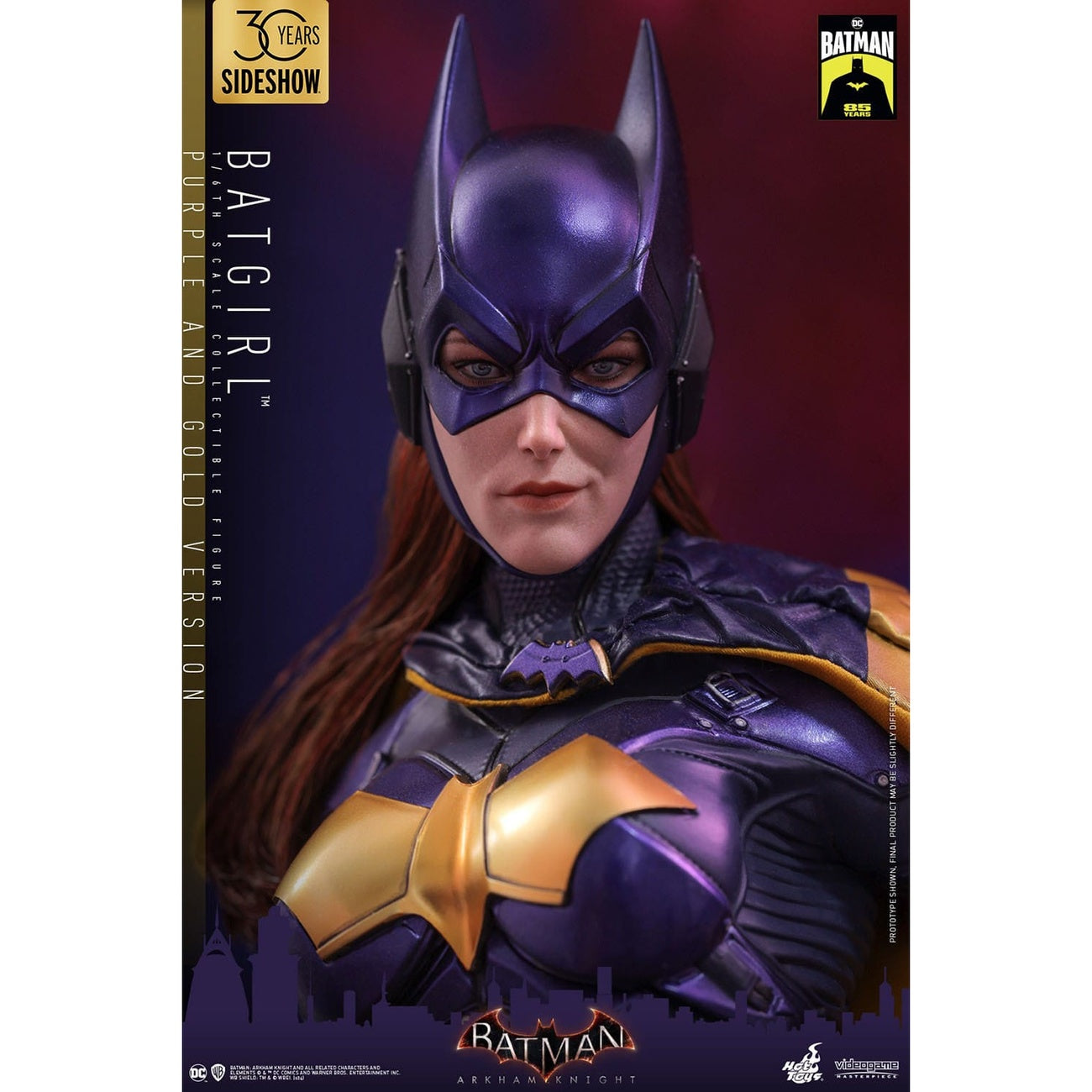 Product image Batman Arkham Knight Videogame Masterpiece Action Figure 1/6 Batgirl (Purple and Gold Version) Exclusive 30 cm