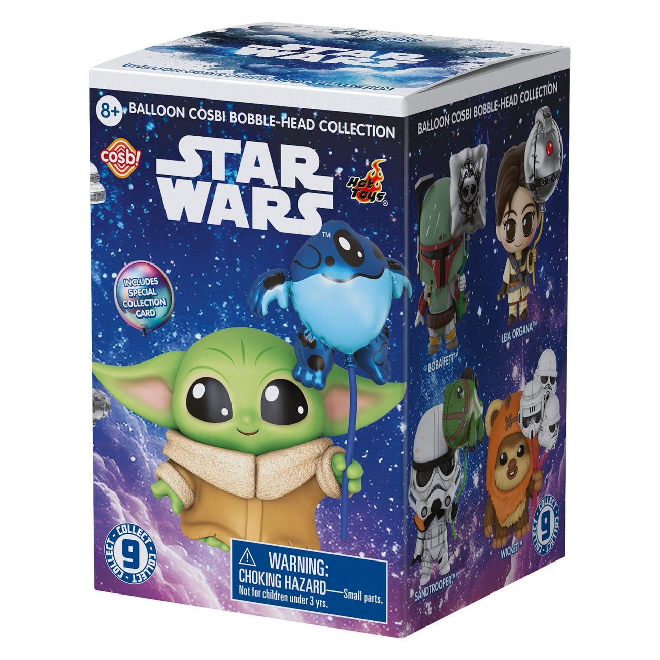 Product image Star Wars Cosbi Mini Figures Balloon 8 cm Blind Box Display (8)