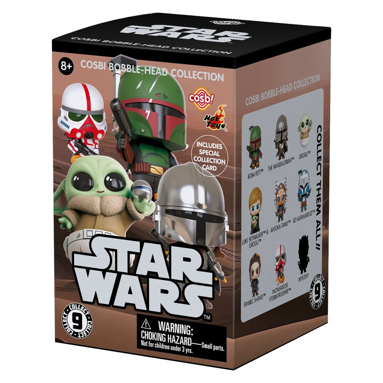 Product image Star Wars Cosbi Mini Figures Series 1 8 cm Blind Box Display (8)