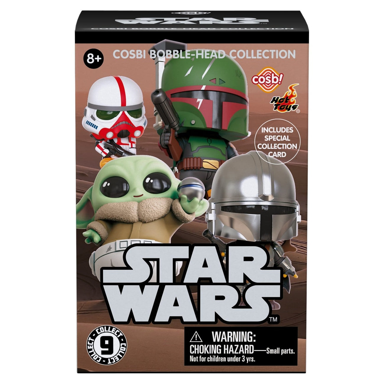 Product image Star Wars Cosbi Mini Figures Series 1 8 cm Blind Box Display (8)