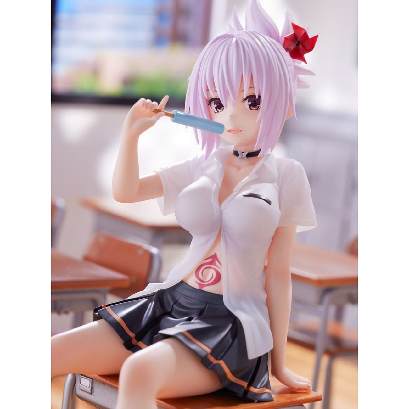 Product image Ayakashi Triangle Statue 1/7 Matsuri Kazamaki 23 cm