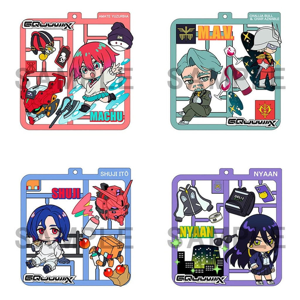 Product image Mobile Suit Gundam GQuuuuuuX Plat Collection Pendant Assortment (4)