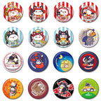 Product image Naruto Mega Cat Project Nyaruto! Metal Pin Buttons 5 cm Assortment (16)