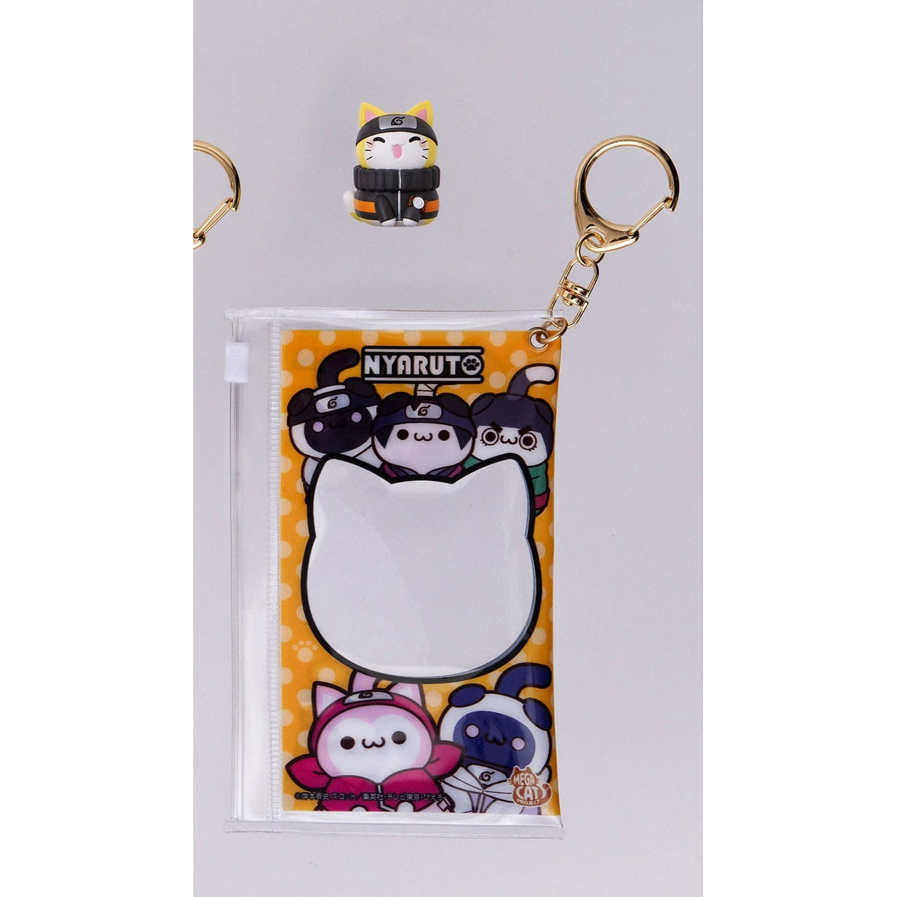 Product image Naruto Shippuden Mega Cat Project Nyaruto Series Collectible Figure with Bag Naruto 2025 Limited Edition 7 cm