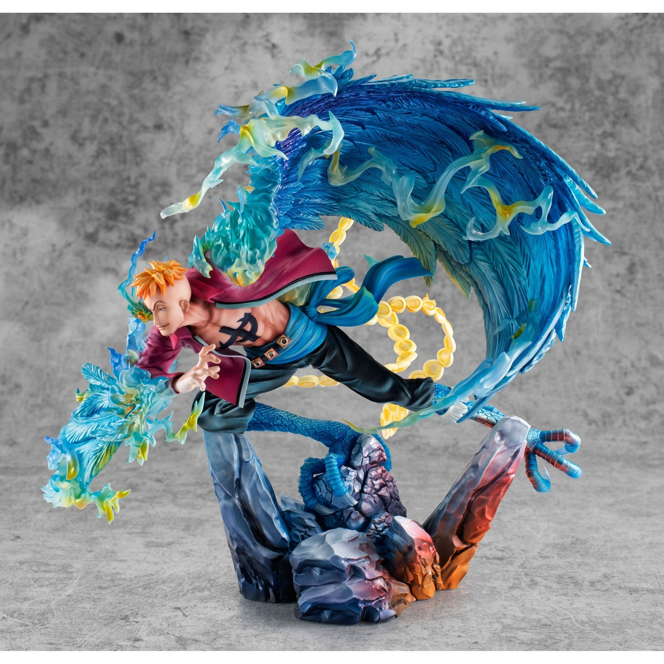 Product image One Piece P.O.P MAS Maximum PVC Statue Marco the Phoenix Leader of 1st Group of Whitebeard Pirates 32 cm