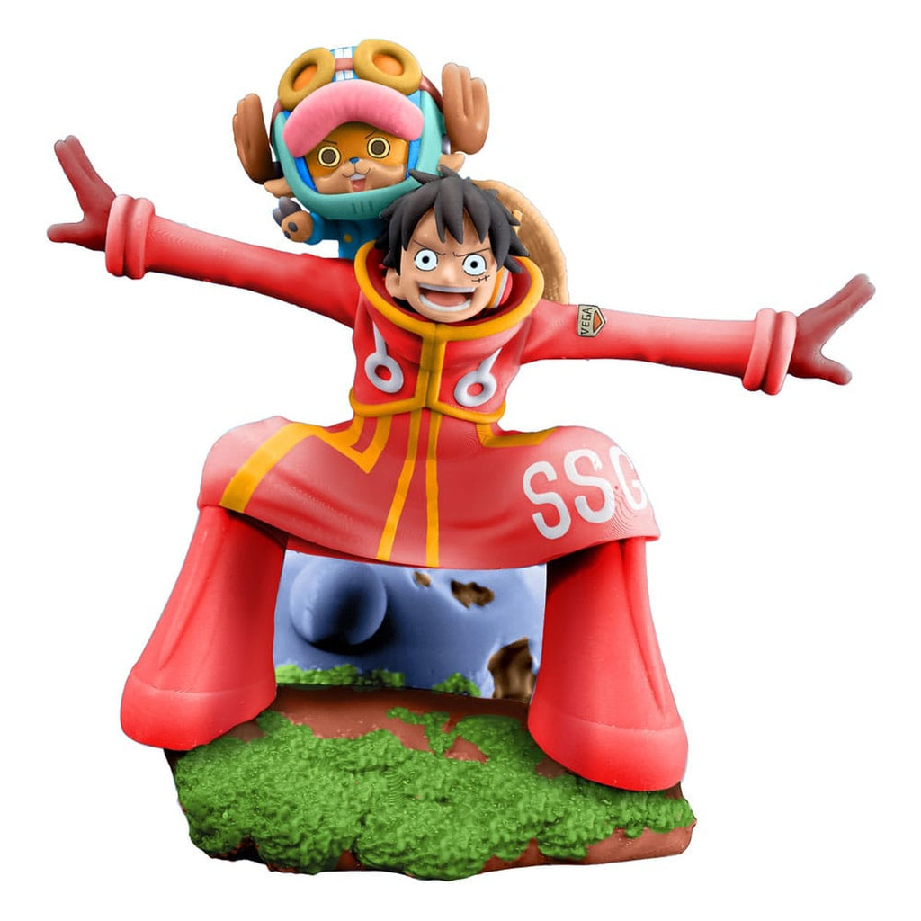 Product image One Piece Petitrama PVC Mini Statue Logbox Re Birth Egghead Set 9 cm