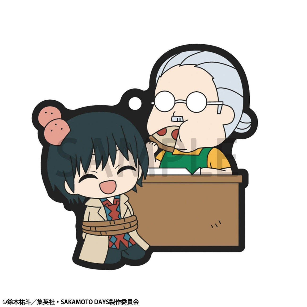 Product image Sakamoto Days Rubber Mascot Buddycolle Rubber Charm 7 cm Assortment (6)