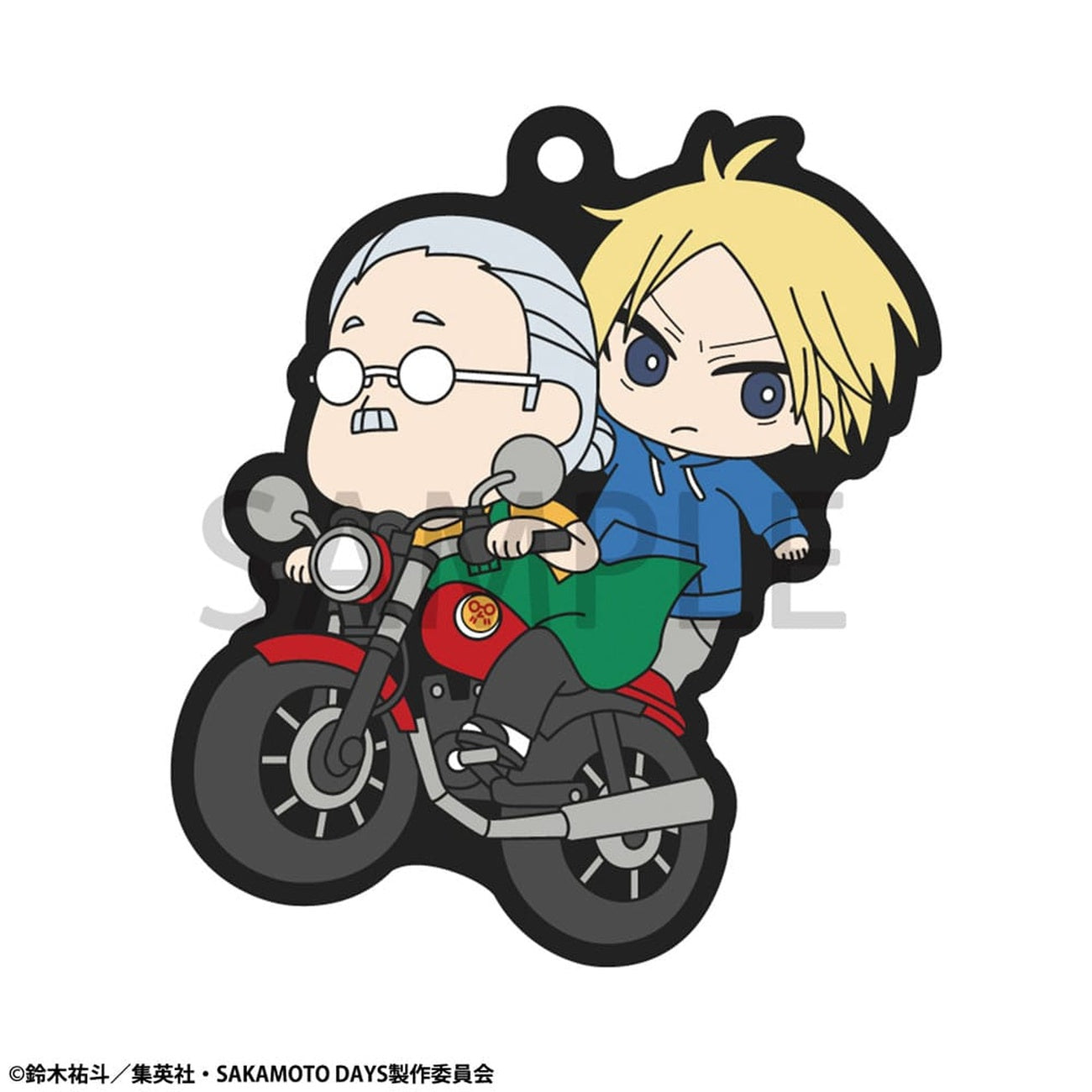 Product image Sakamoto Days Rubber Mascot Buddycolle Rubber Charm 7 cm Assortment (6)