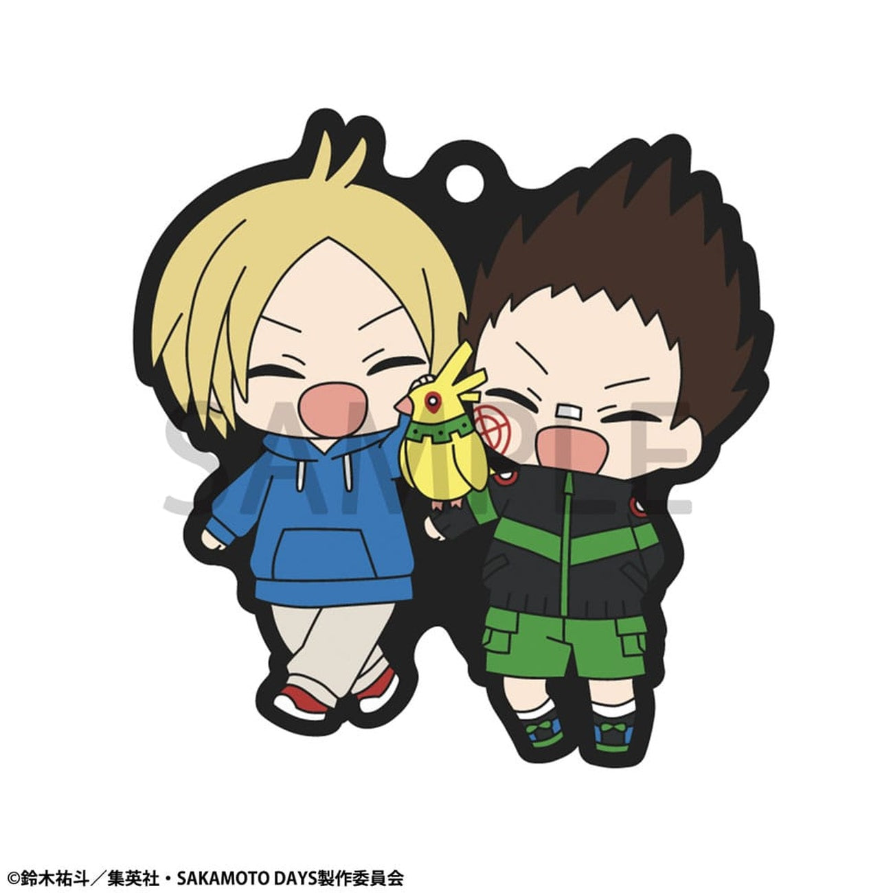 Product image Sakamoto Days Rubber Mascot Buddycolle Rubber Charm 7 cm Assortment (6)