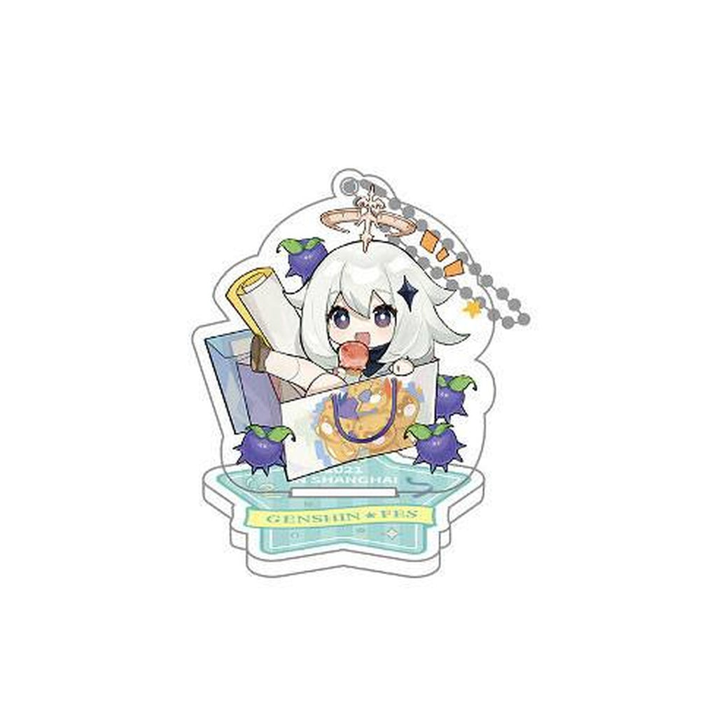 Product image Genshin Impact Genshin Fes 2021 acrylic figure with keychain Paimon 9 cm