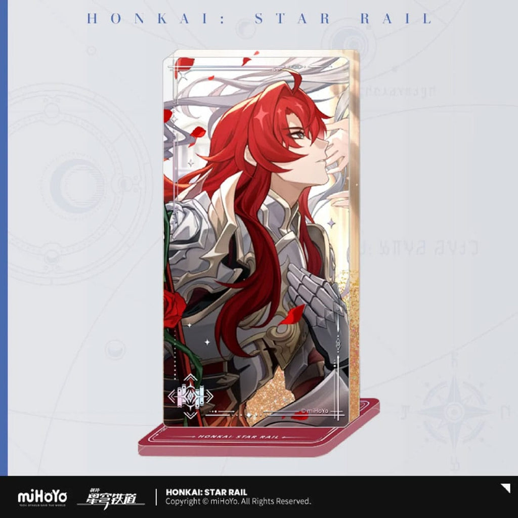 Product image Honkai: Star Rail Light Cone Acrylic Ornament with Glitter: Argenti An Instant Before a Gaze 15 cm