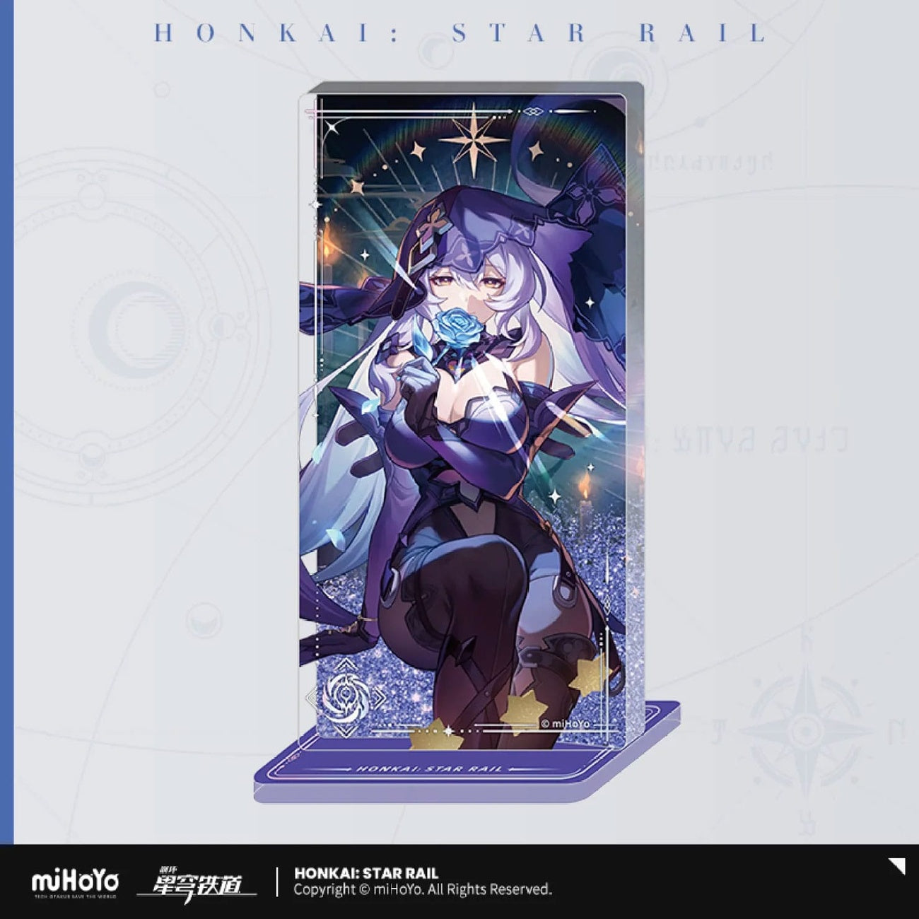 Product image Honkai: Star Rail Light Cone Acrylic Ornament with Glitter: Black Swan Reforged Remembrance 15 cm