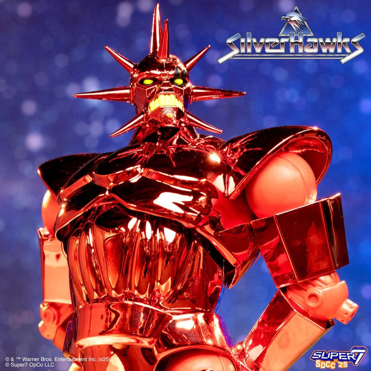 Product image SilverHawks Ultimates Action Figure Mon*Star Metallic Vac Metal 18 cm