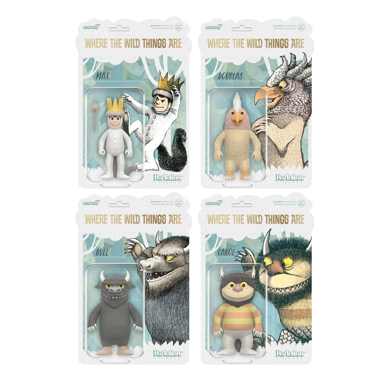 Product image Where The Wild Things Are ReAction Action Figure Wave 01 Carol (Monster) 10 cm