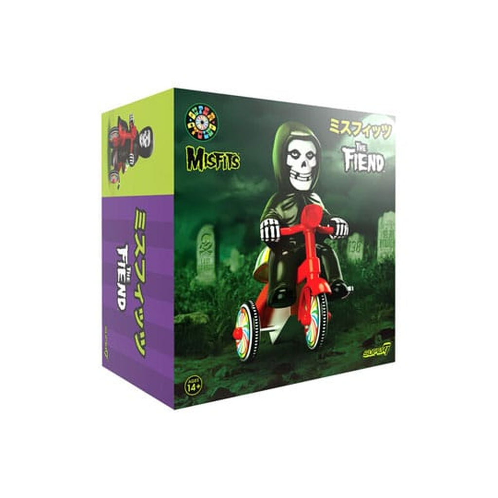 Product image Misfits Super Cycles Action Figure Fiend (Black with Red Trike) 13 cm