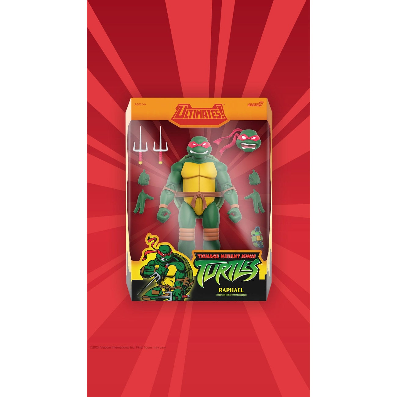 Product image Teenage Mutant Ninja Turtles Ultimates Action Figure Wave 12 Raphael 18 cm