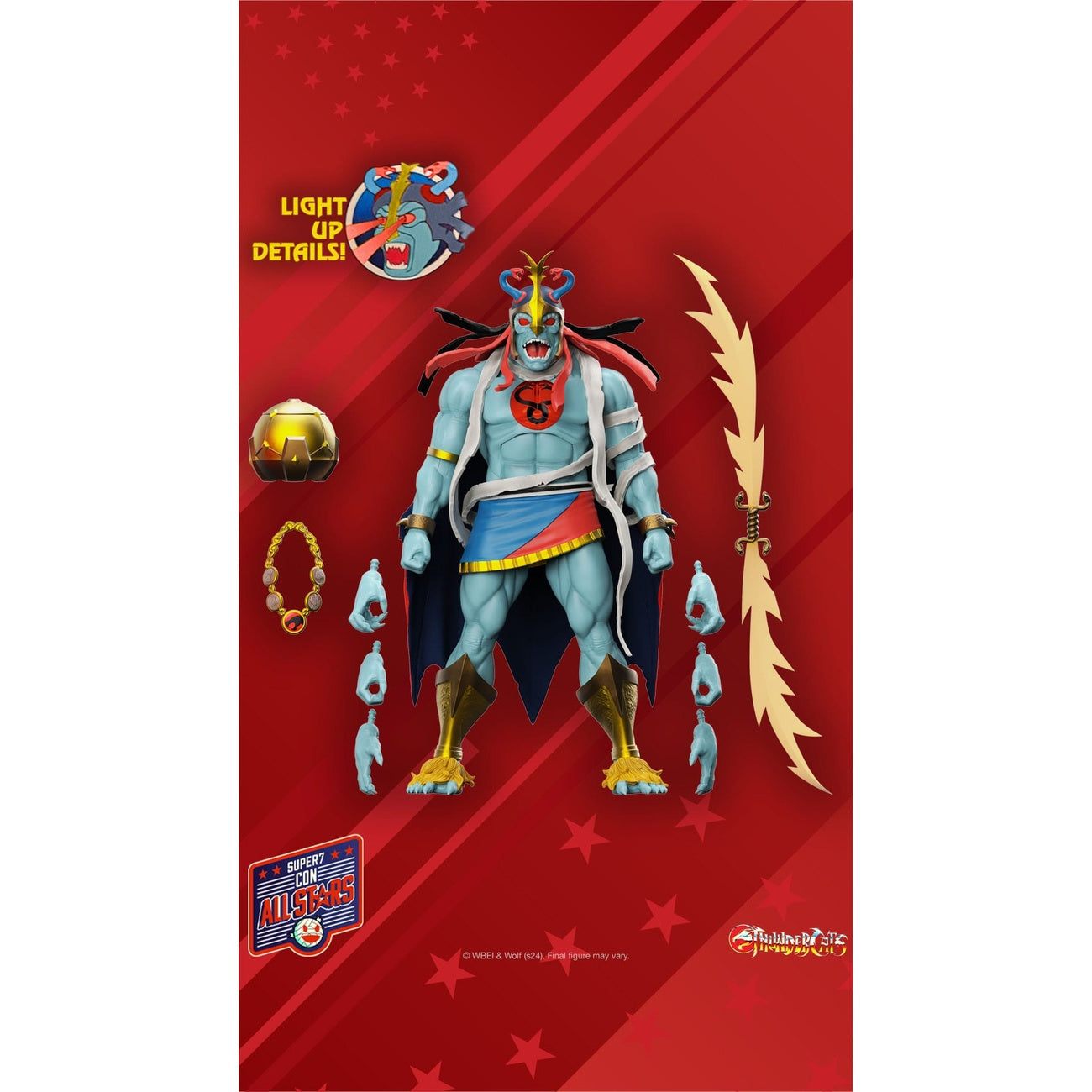 Product image Thundercats Ultimates Action Figure Mumm-Ra (LED Eyes) 18 cm