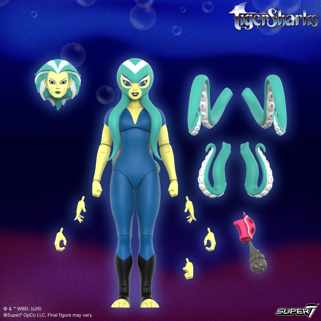 Product image TigerSharks Ultimates Wave 01 Action Figure Octavia (Hybrid) 18 cm