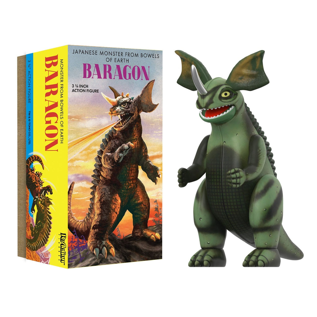 Product image Toho ReAction Action Figure Wave 01 (Retro Tin) Baragon (Marusan Tin) 10 cm