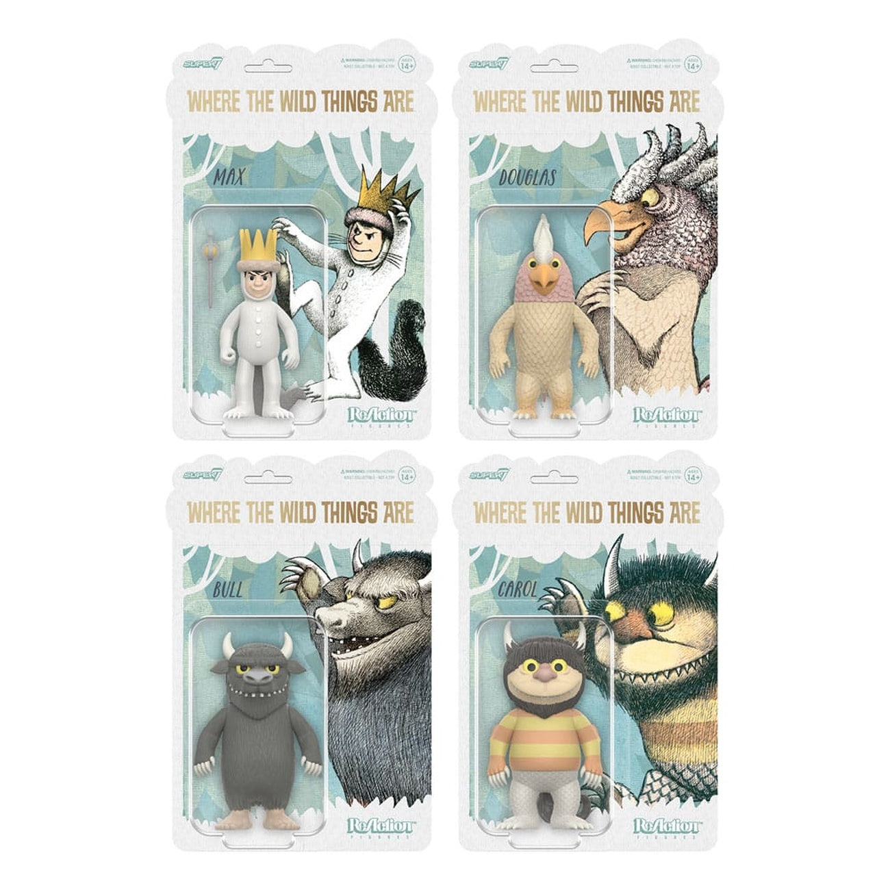 Product image Where The Wild Things Are ReAction Action Figure Wave 01 Bull (Monster) 10 cm