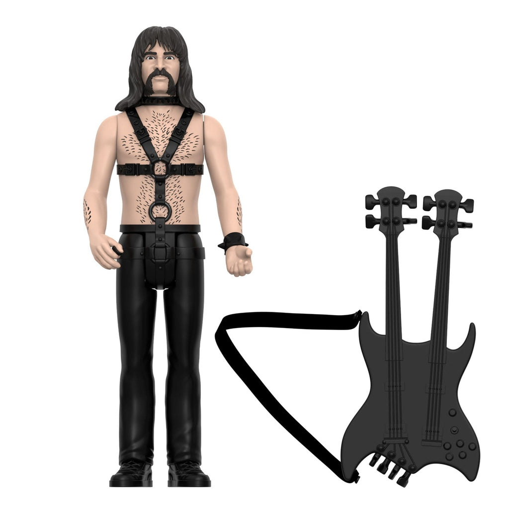 Product image Spinal Tap ReAction Action Figure Wave 02 Derek Smalls (None More Black) 10 cm