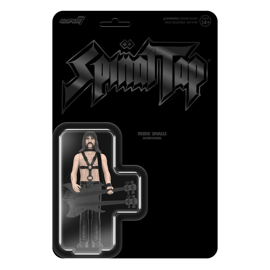 Product image Spinal Tap ReAction Action Figure Wave 02 Derek Smalls (None More Black) 10 cm
