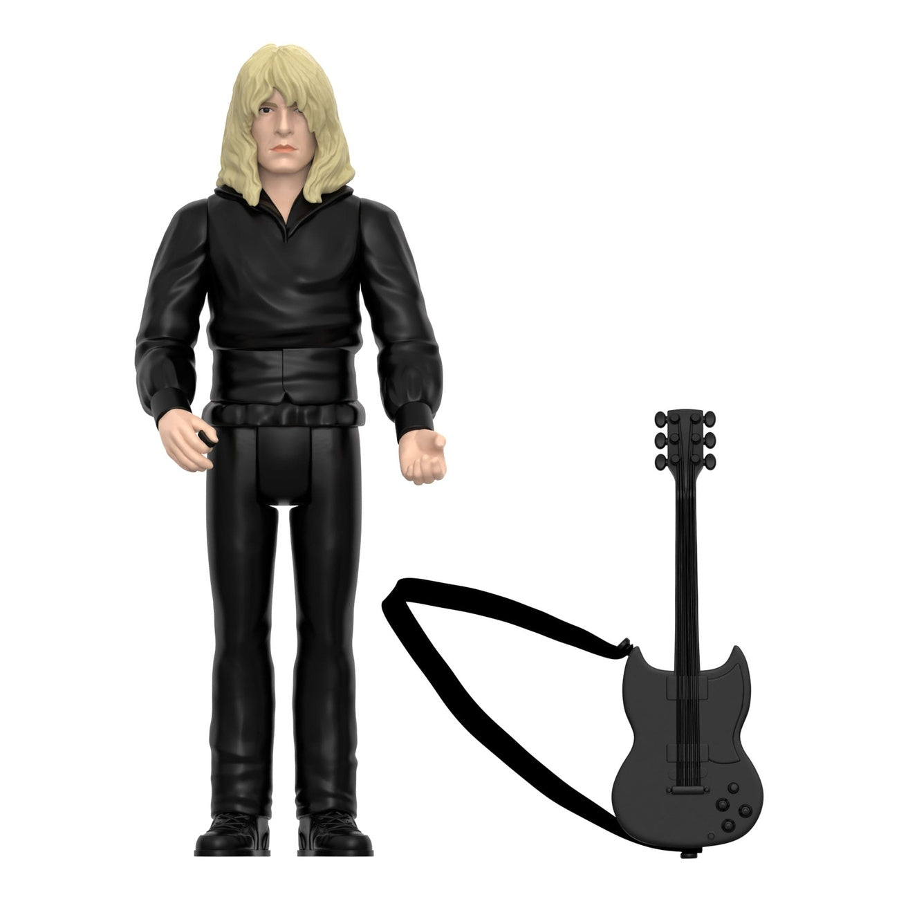 Product image Spinal Tap ReAction Action Figure Wave 02 David St. Hubbins (None More Black) 10 cm