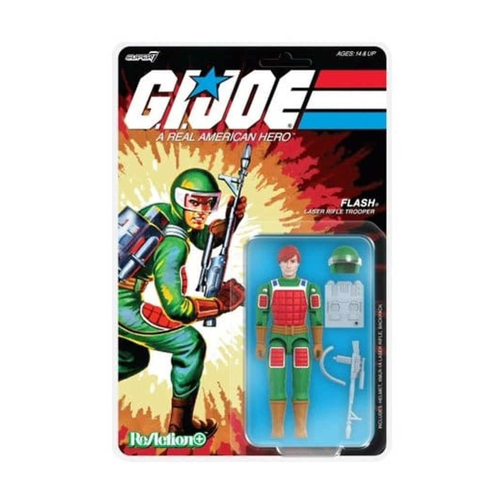Product image GI Joe ReAction+ Action Figure Wave 07 Flash (Comic) 10 cm