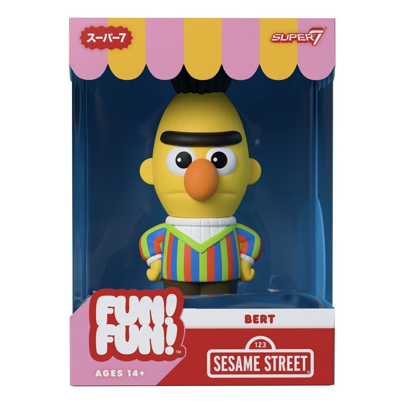 Product image Sesame Street FUN! FUN! Soft Vinyl Figure Wave 02 Bert 13 cm