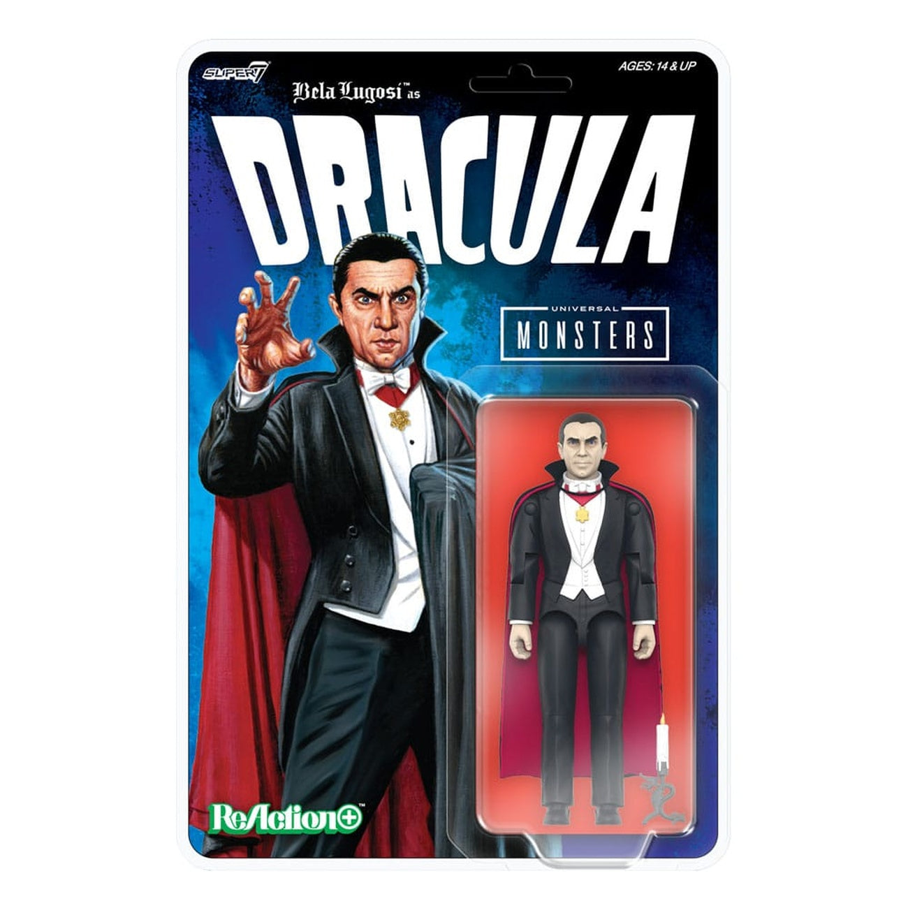 Product image Universal Monsters ReAction+ Action Figure Wave 1 Dracula 10 cm