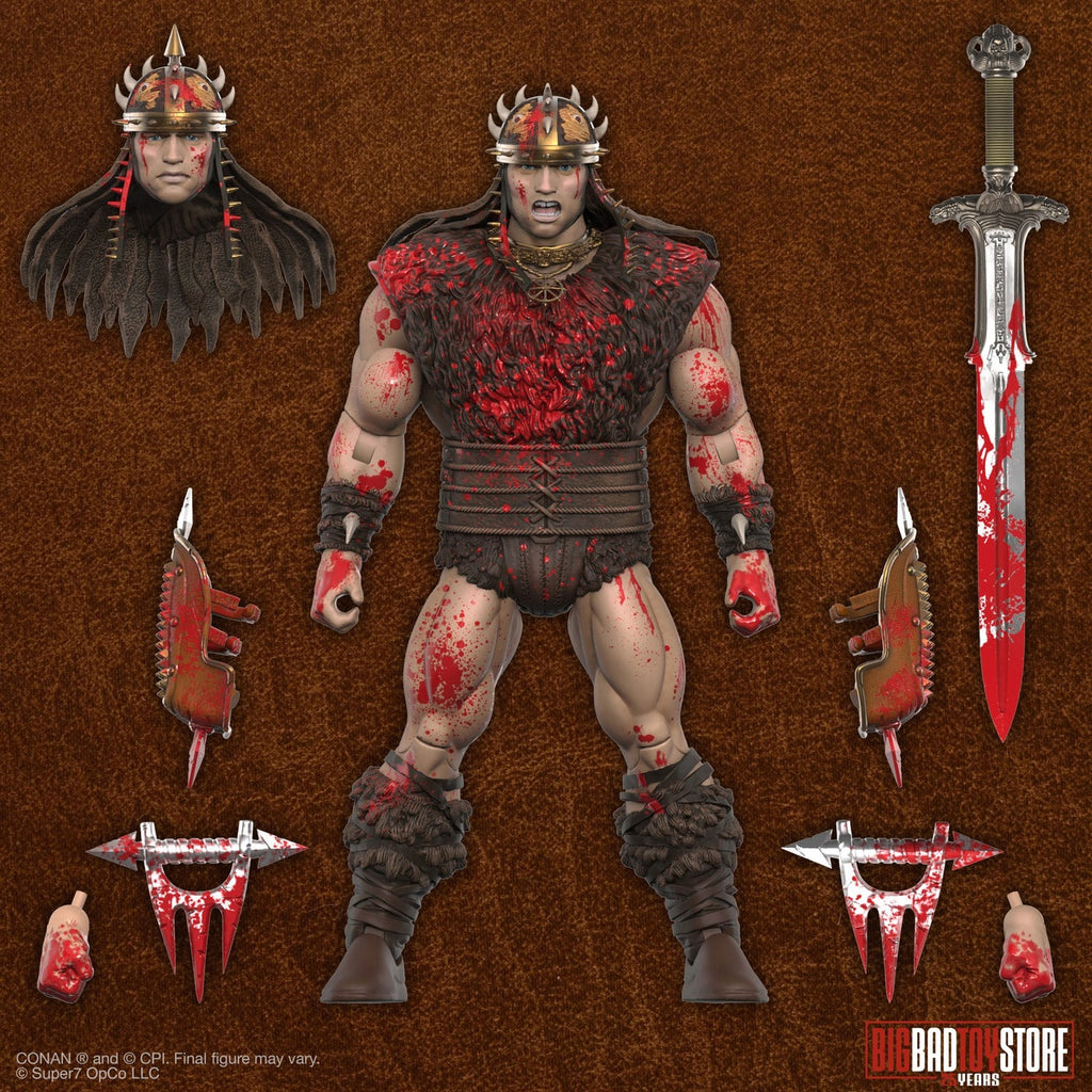 Product image Conan the Barbarian Ultimates Action Figure Conan Blood Soaked Pit Fighter 18 cm