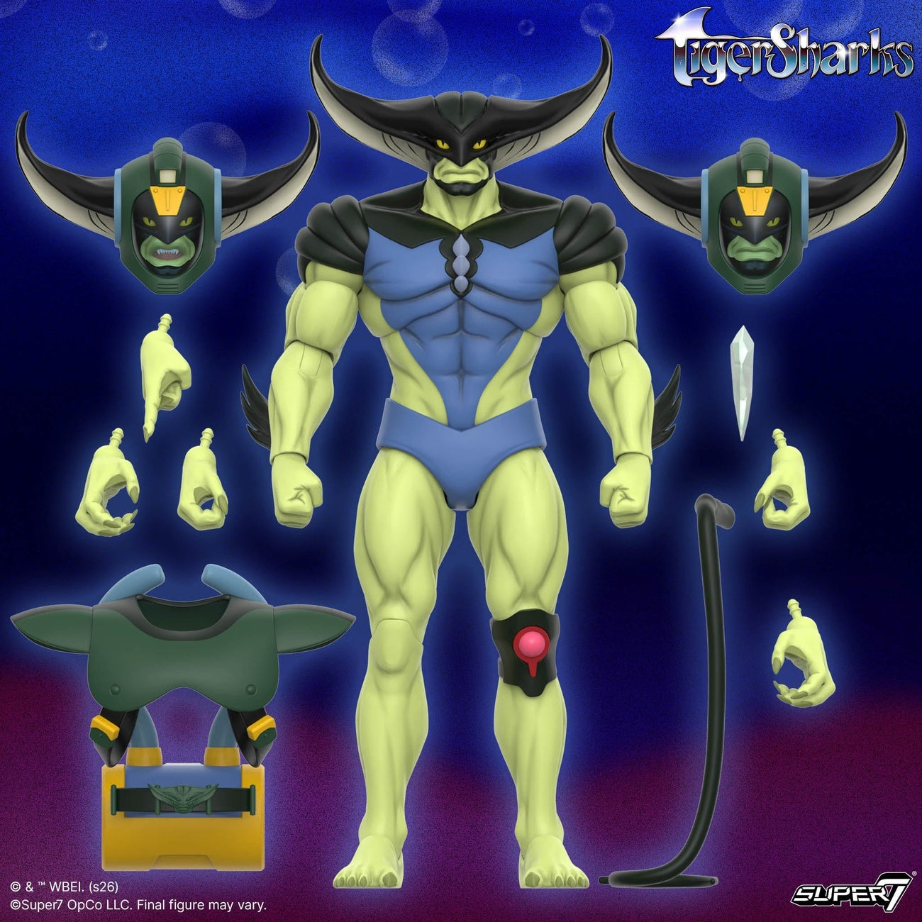 Product image TigerSharks Ultimates Wave 01 Action Figure T-Ray 18 cm