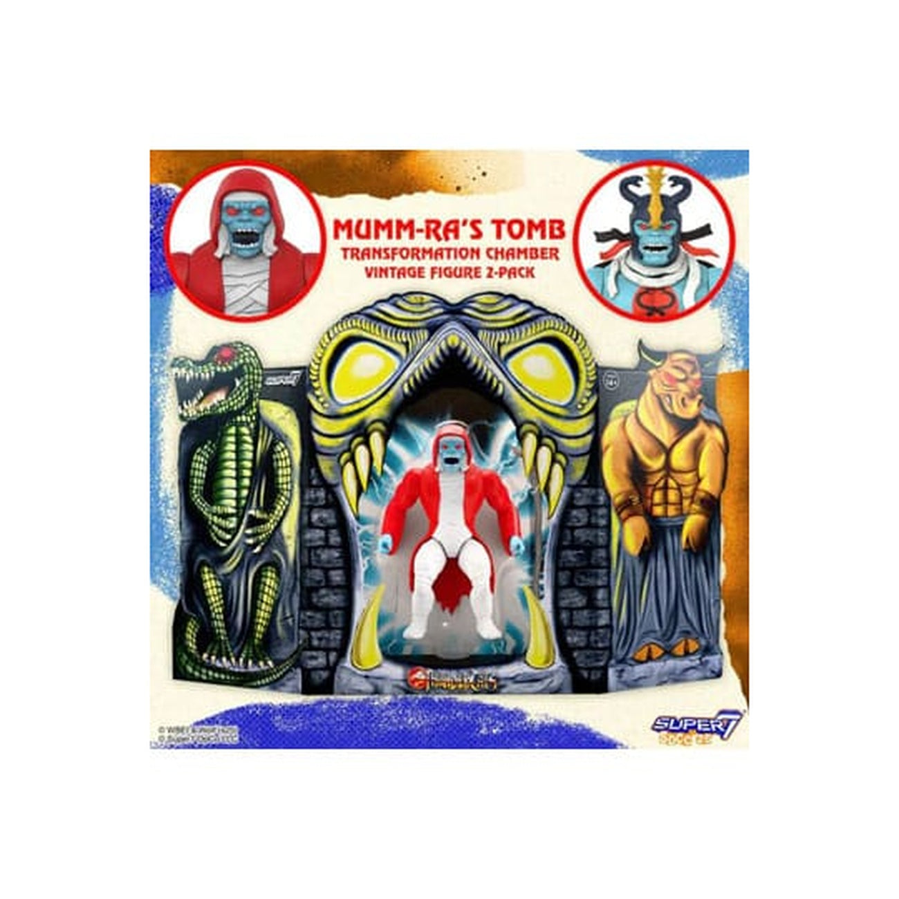 Product image Thundercats Vintage Collection Action Figures 2-Pack Mumm-Ra's Tomb 14 cm