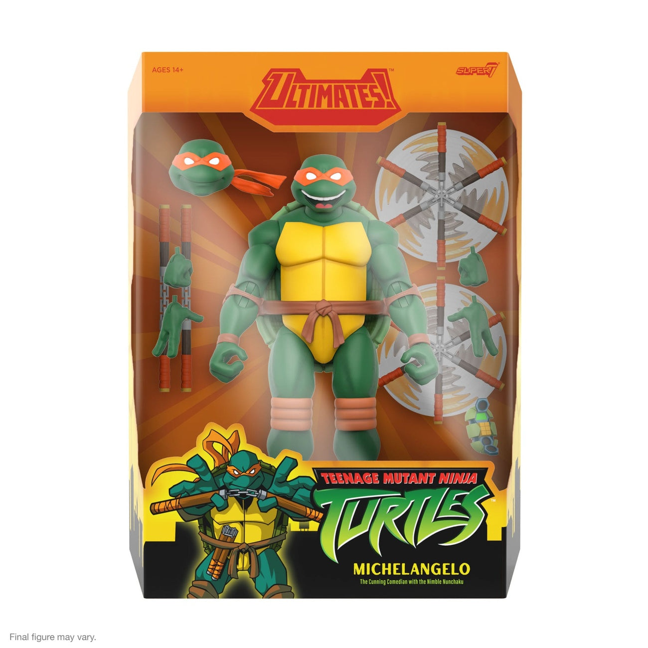 Product image Teenage Mutant Ninja Turtles Ultimates Action Figure Wave 12 Michelangelo 18 cm